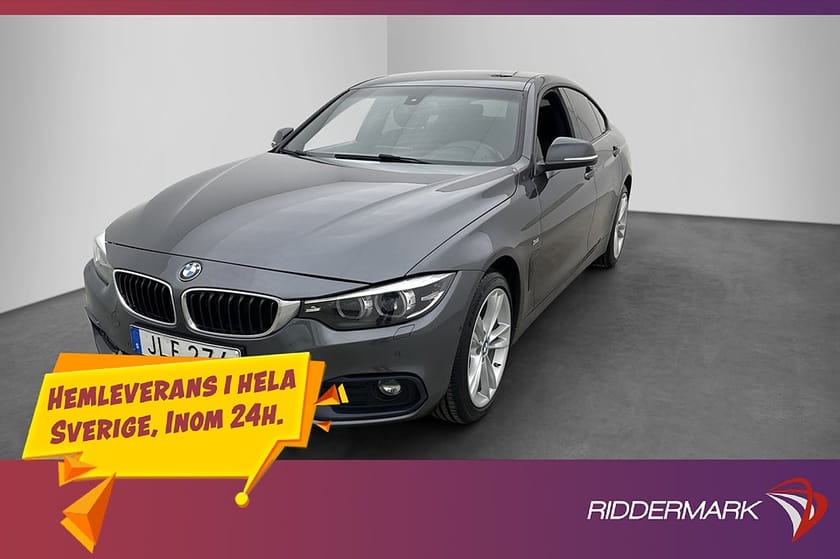 Bild 1 av BMW 420d xDrive Gran Coupé 420 D Sportline Dragkrok HiFi Kamera