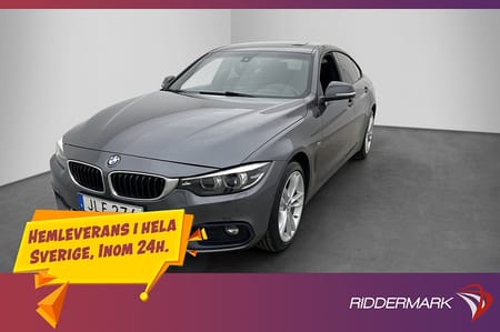BMW 420d xDrive Gran Coupé 420 D Sportline Dragkrok HiFi Kamera