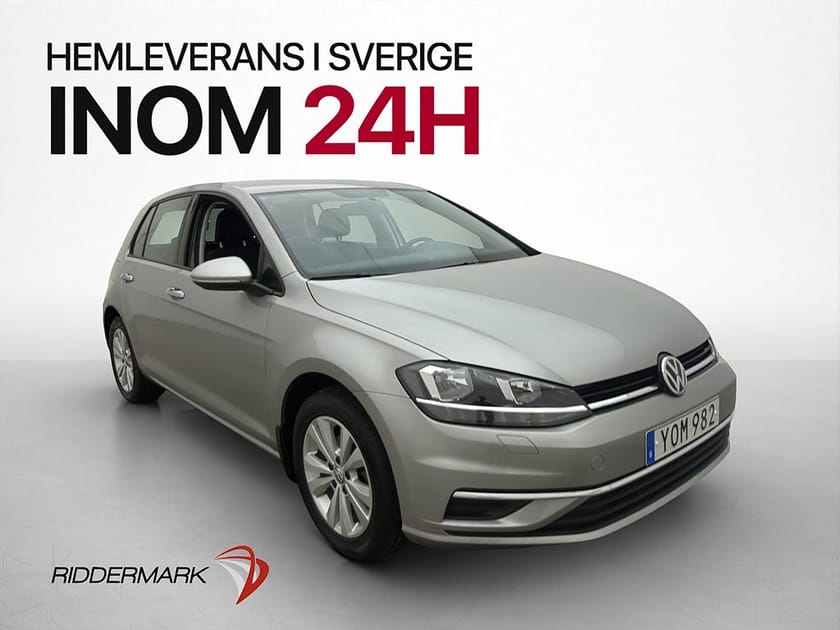 Bild 1 av Volkswagen Golf 1.0 TSI 110hk Adapt-fart CarPlay Låg skatt