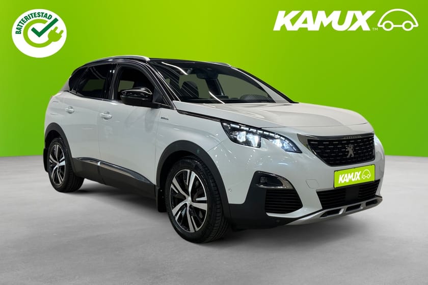 Bild 1 av Peugeot 3008 GT HYBRID EAT 224hk 2020 Kamera, Värmare, Navi, Carplay, Nytt batteri