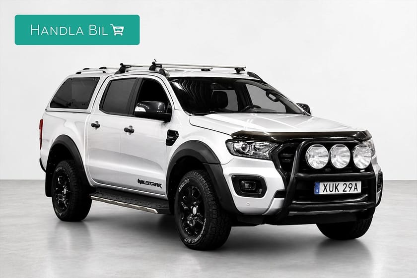 Bild 4 av Ford Ranger Dubbelhytt 2.0 4x4 Aut Wildtrak Kåpa Drag D-Värm Diff Moms 213hk
