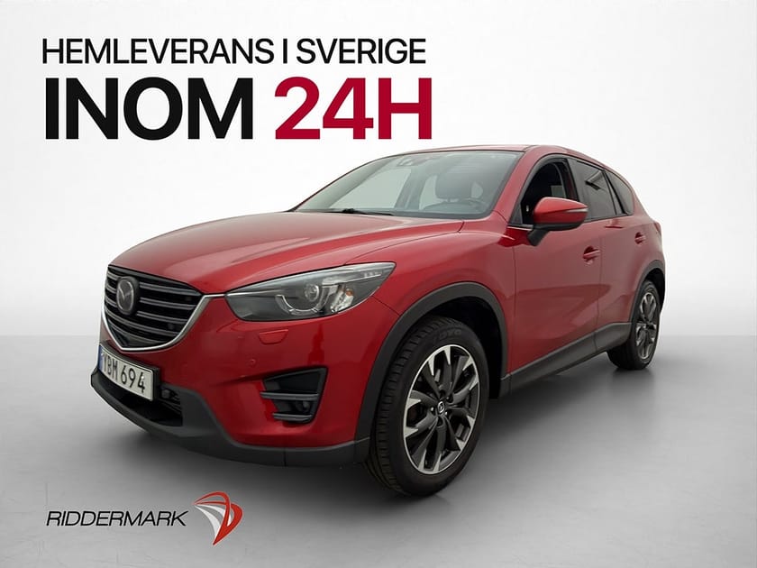 Bild 3 av Mazda CX-5 2.2 AWD Optimum M-Värmare Drag BOSE Kamera Skinn