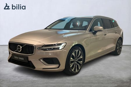 Volvo V60 Recharge T6 Core Edition / Läder / Elstol