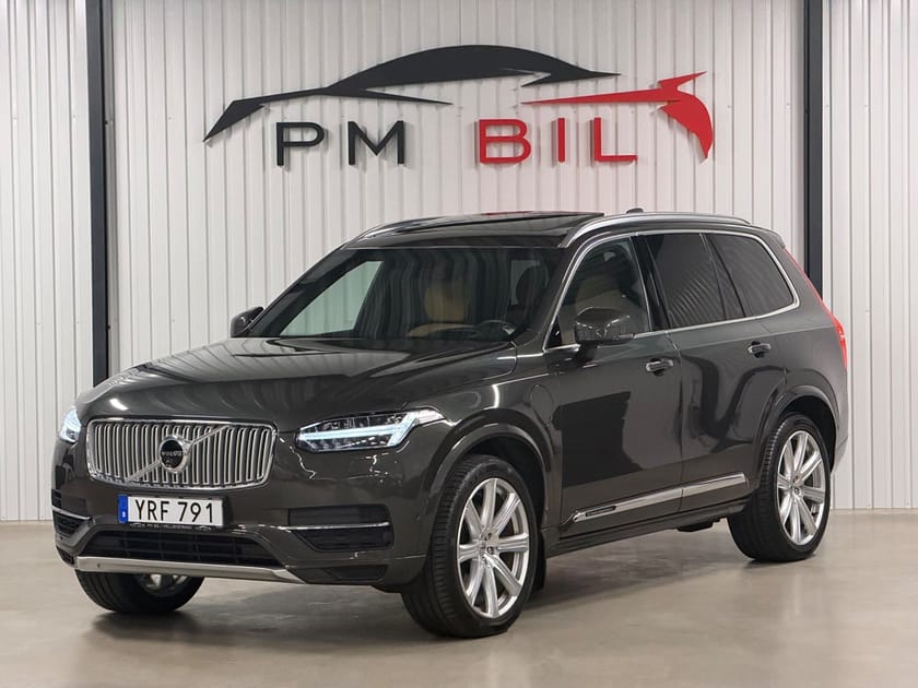 Bild 1 av Volvo XC90 T8 Inscription 7-Sits Panorama Massage Drag Luftfjädrin