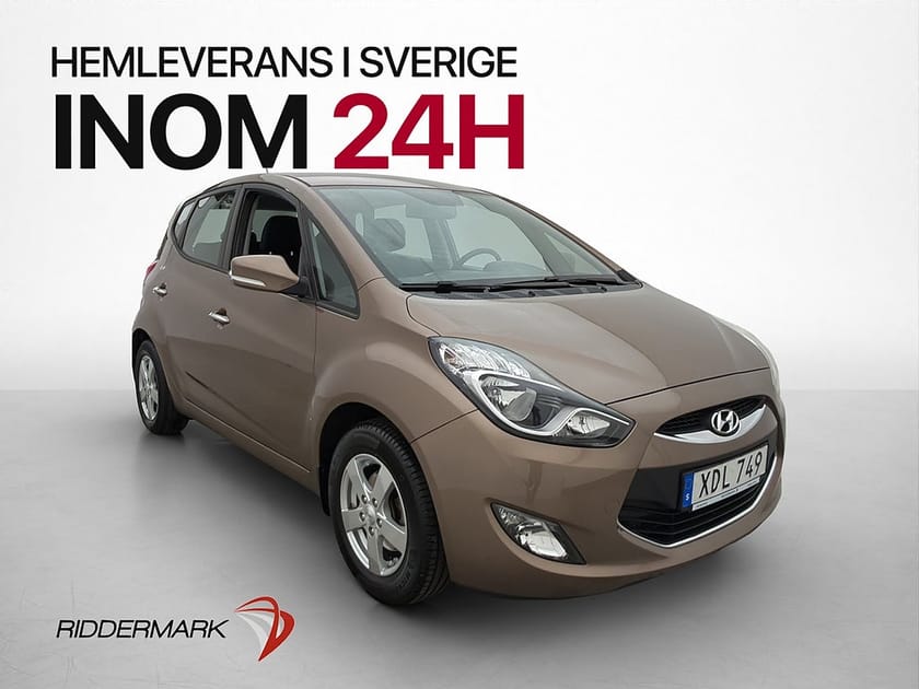 Bild 1 av Hyundai ix20 1.6 125hk Sensorer Bluetooth Nyservad