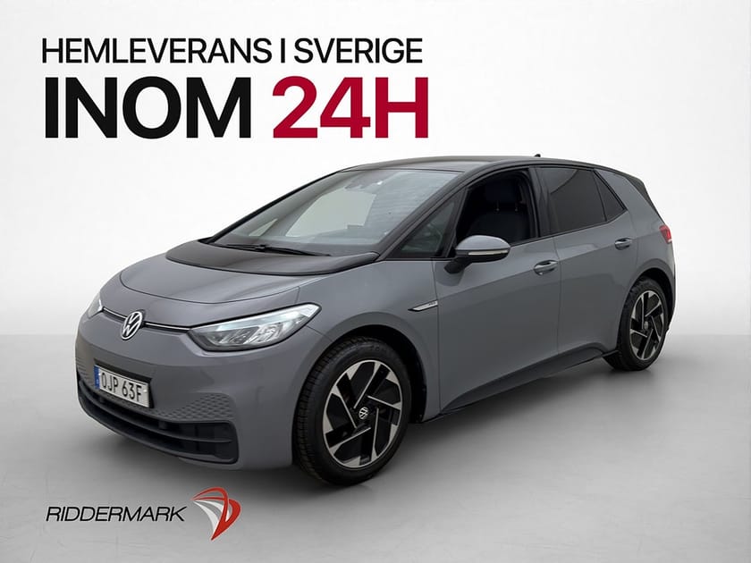 Bild 1 av Volkswagen ID.3 Pro Performance 204hk Värmare CarPlay MOMS