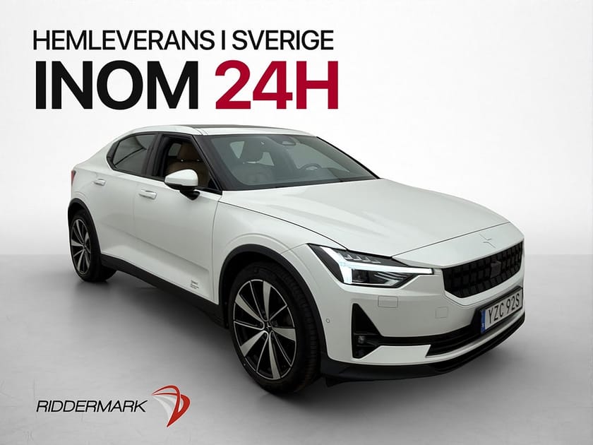 Bild 4 av Polestar 2 Long range Dual motor DM Pilot Plus Skinn Pano H/K Drag 360°