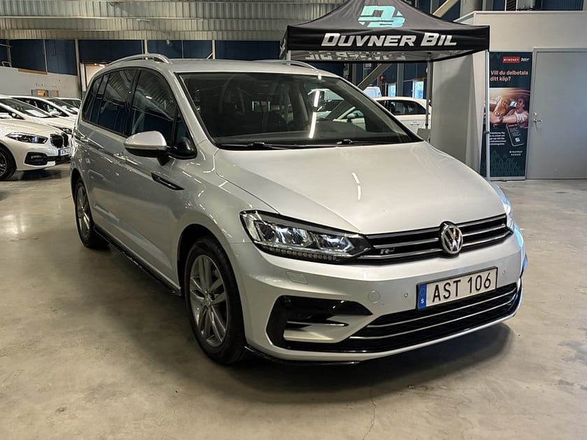 Bild 1 av Volkswagen Touran 7-seater R-Line Plus 7-sits 1.4 150Hk Aut | Dragkrok | V-hjul