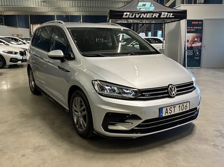 Volkswagen Touran 7-seater R-Line Plus 7-sits 1.4 150Hk Aut | Dragkrok | V-hjul