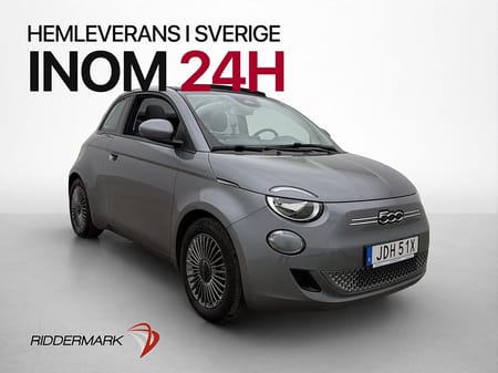 Fiat 500Ce CE 42 kWh Carbriolet Navigation Farthållare