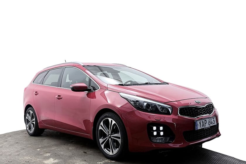 Bild 4 av Kia cee'd_sw SW 1.6 CRDi Aut GT-Line Drag Navi Kamera Kamkedja