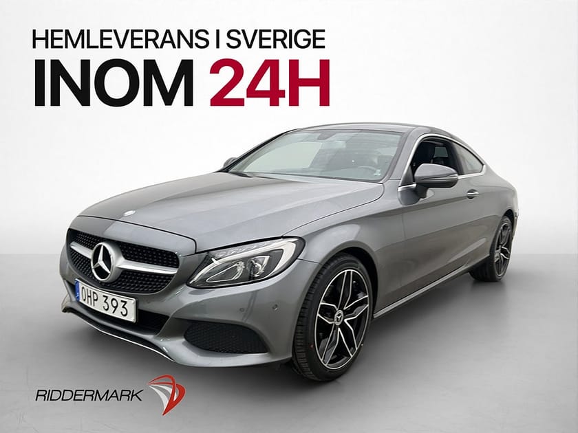 Bild 3 av Mercedes-Benz C 200 Coupé C200 184hk Base Backkamera P-Sensorer