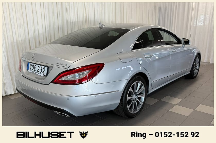 Bild 3 av Mercedes-Benz CLS 250 d 4MATIC 7G-Tronic Plus VÄRMARE SKINN