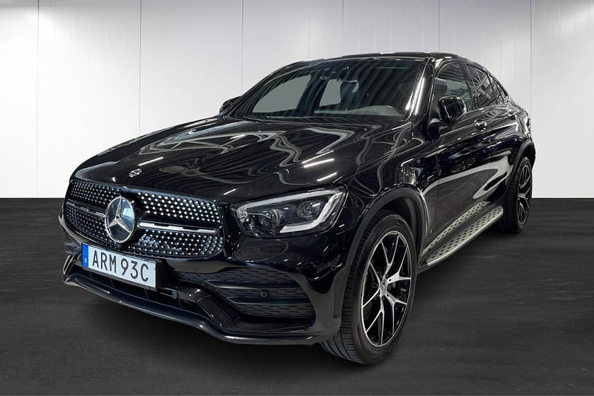 Bild 1 av Mercedes-Benz GLC 300 e Coupé 4MATIC AMG Burmester 360° Drag Värmare