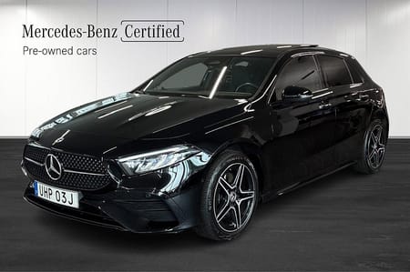 Mercedes-Benz A 250 e 250e AMG Line Advanced Plus Pano Belysning Night Kamera