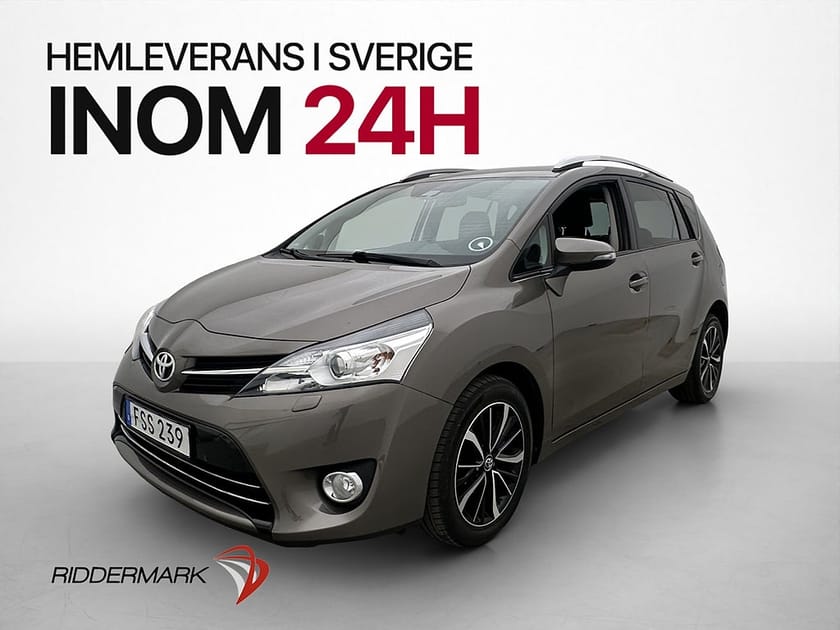 Bild 3 av Toyota Verso 1.8 Intense Edition 7-Sits Kamera Halvskinn