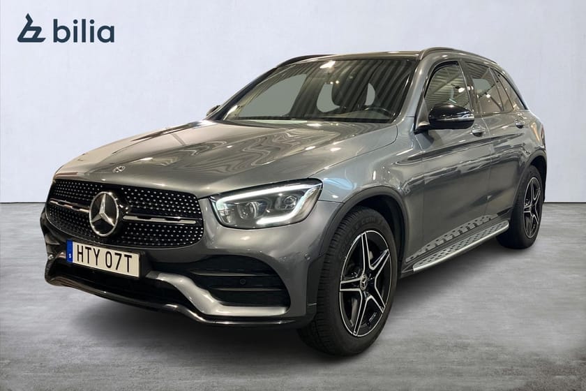 Bild 1 av Mercedes-Benz GLC 200 4MATIC Panoramaglastak Parkeringvärmare Infällbar dragkrok 360 graders kamerasystem