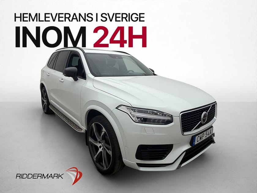 Bild 3 av Volvo XC90 7-seater T8 AWD R-Design 7-sits B&W Pano 360° Drag