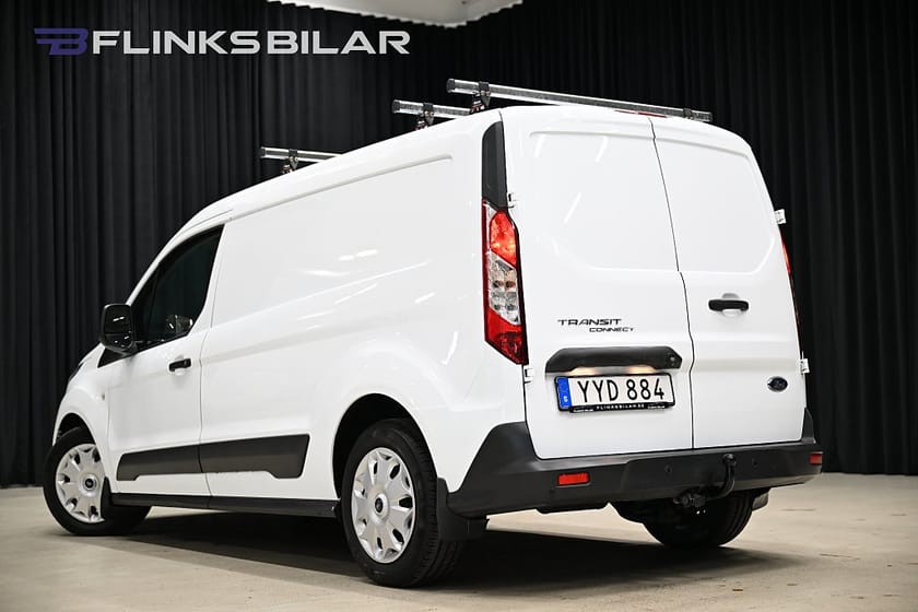 Bild 4 av Ford Transit Connect 230 LWB 100HK L2|Automat|Inredd|Dubbelgolv|EnÄgare|Moms