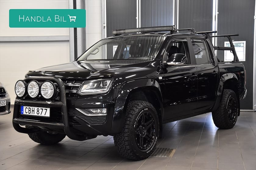 Bild 1 av Volkswagen Amarok 2.9t 3.0 V6 TDI 4M Highline Drag D-Värm Skinn Flakställ 225hk