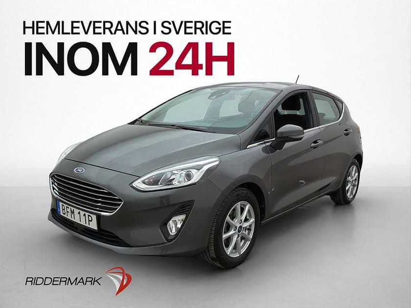 Bild 1 av Ford Fiesta 1.0 125hk Titanium P-Sensorer CarPlay Rattvärme