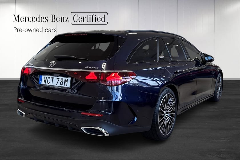 Bild 4 av Mercedes-Benz E 300 de 4MATIC T - Demo - AMG-Premium
