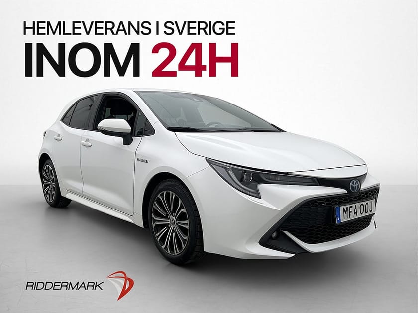 Bild 1 av Toyota Corolla Hybrid Kamera Rattvärme Keyless 2Brukare MOMS