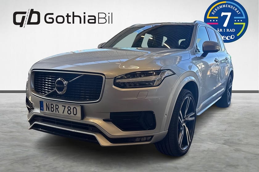 Bild 1 av Volvo XC90 D5 AWD 7-Sits R-Design B&W HUD Kamera Navi Drag
