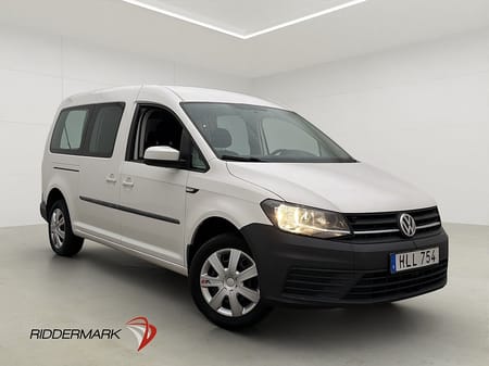 Volkswagen Caddy Maxi Life 7-Seater M/K-Värm Drag 5-Sits Farthållare