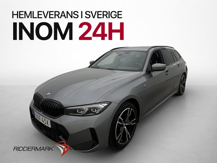 Bild 1 av BMW 330e xDrive Touring M Sport Shadowline Kamera Navi CarPlay Drag