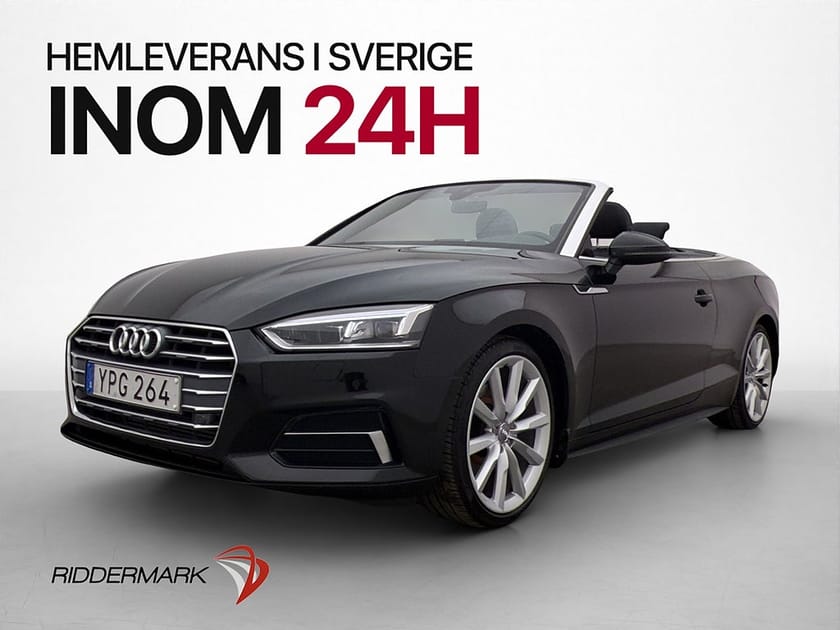 Bild 3 av Audi A5 Cabriolet 190hk Proline P-Sensorer Skinn Bluetooth