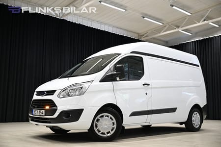 Ford Transit Custom 290 130HK L2 Högtak|Automat|Drag|Värmare|NyKamrem
