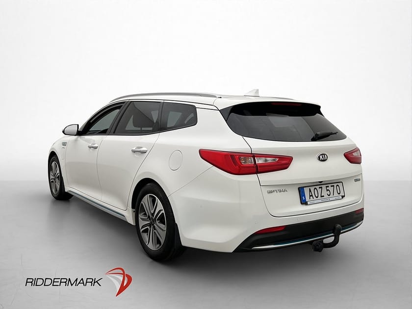 Bild 5 av Kia Optima Sport Wagon Plug-in Hybrid PHEV H/K Skinn 360° CarPlay Drag 205h
