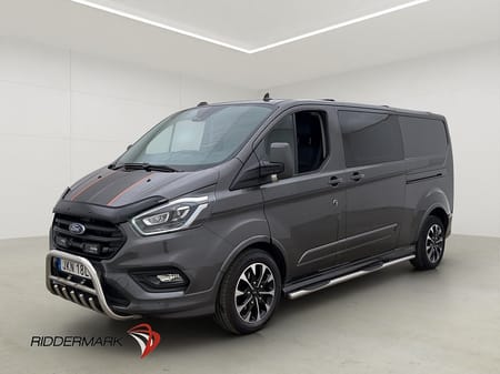 Ford Transit Custom 290 transit-custom CrewVan Sport L2 185hk Värm Drag Moms