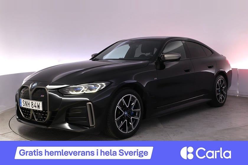Bild 1 av BMW i4 M50 xDrive Gran Coupé M Sport Laser 360 BSM Drag HUD