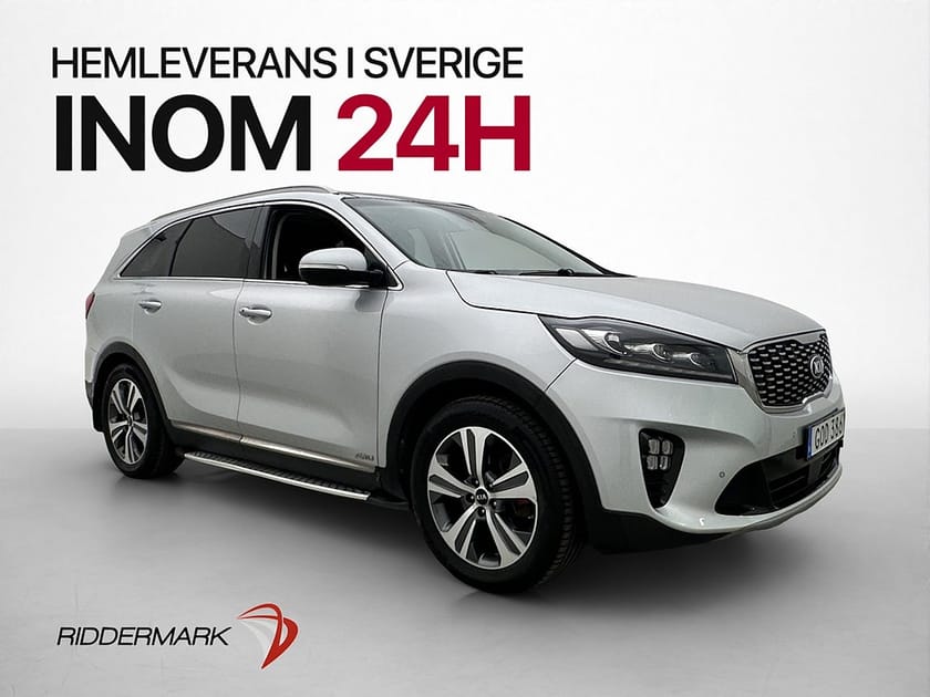Bild 1 av Kia Sorento 2.2 CRDi AWD GT Line Pano 7 sits H/K Kamera