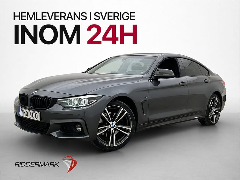 Bild 1 av BMW 430i xDrive Gran Coupé 430 M Sport H/K Kamera Navi Drag