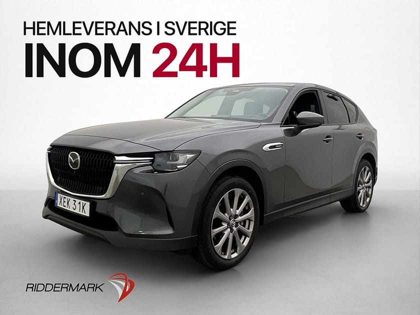 Bild 3 av Mazda CX-60 PHEV MOMS HUD BOSE Läder Kamera Navi Drag