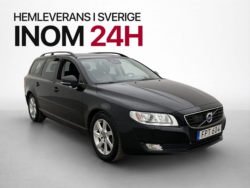 Bild 1 av Volvo V70 D4 181hk Dynamic Edt Taklucka Dragkrok Navi BLIS