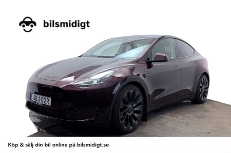 Tesla Model Y Performance Drag V-Pump Premiumljud MOMS 534hk