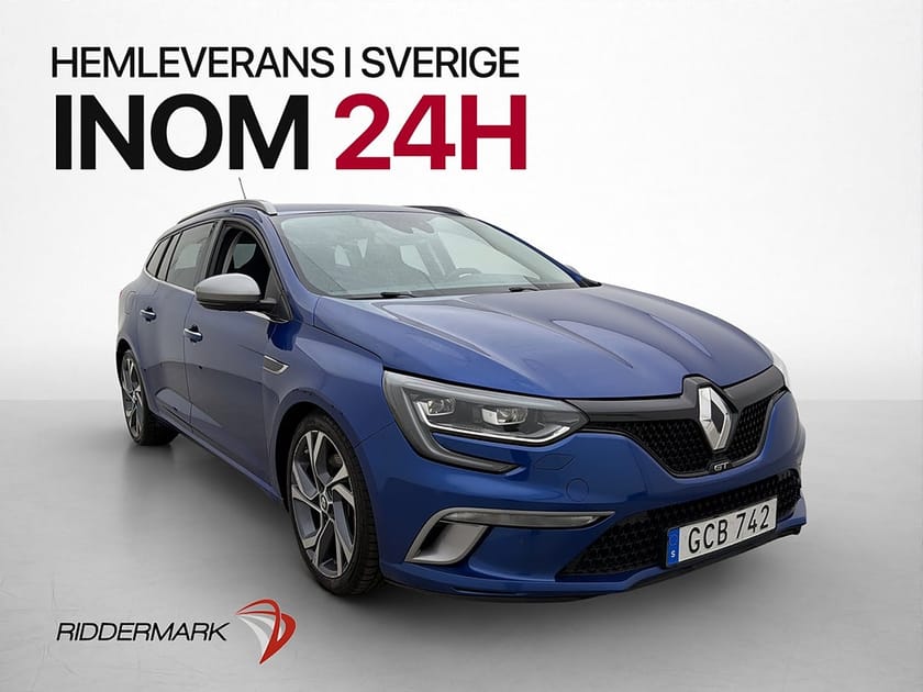 Bild 1 av Renault Mégane GT Grandtour 1.6 TCe Värmare 0,60l/mil BOSE Kamera Navi