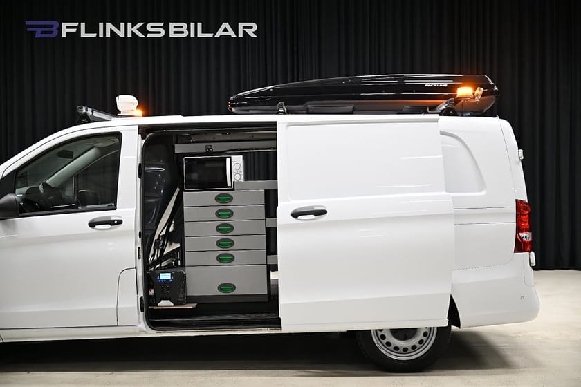 Bild 4 av Mercedes-Benz Vito 116 CDI 4x4 3.2t 163HK Automat|Lång|Servicebil|Inredd|SeUtr!