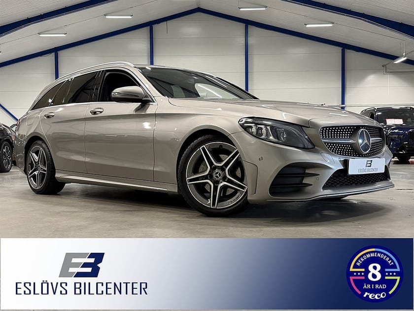 Bild 1 av Mercedes-Benz C 220 T d 194 HK / AMG Line / Burmester /