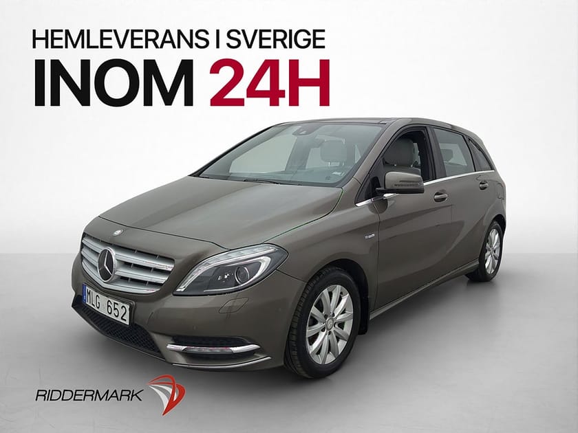Bild 3 av Mercedes-Benz B 180 CDI BE 109hk Pano P-Sensorer Farthållare Drag