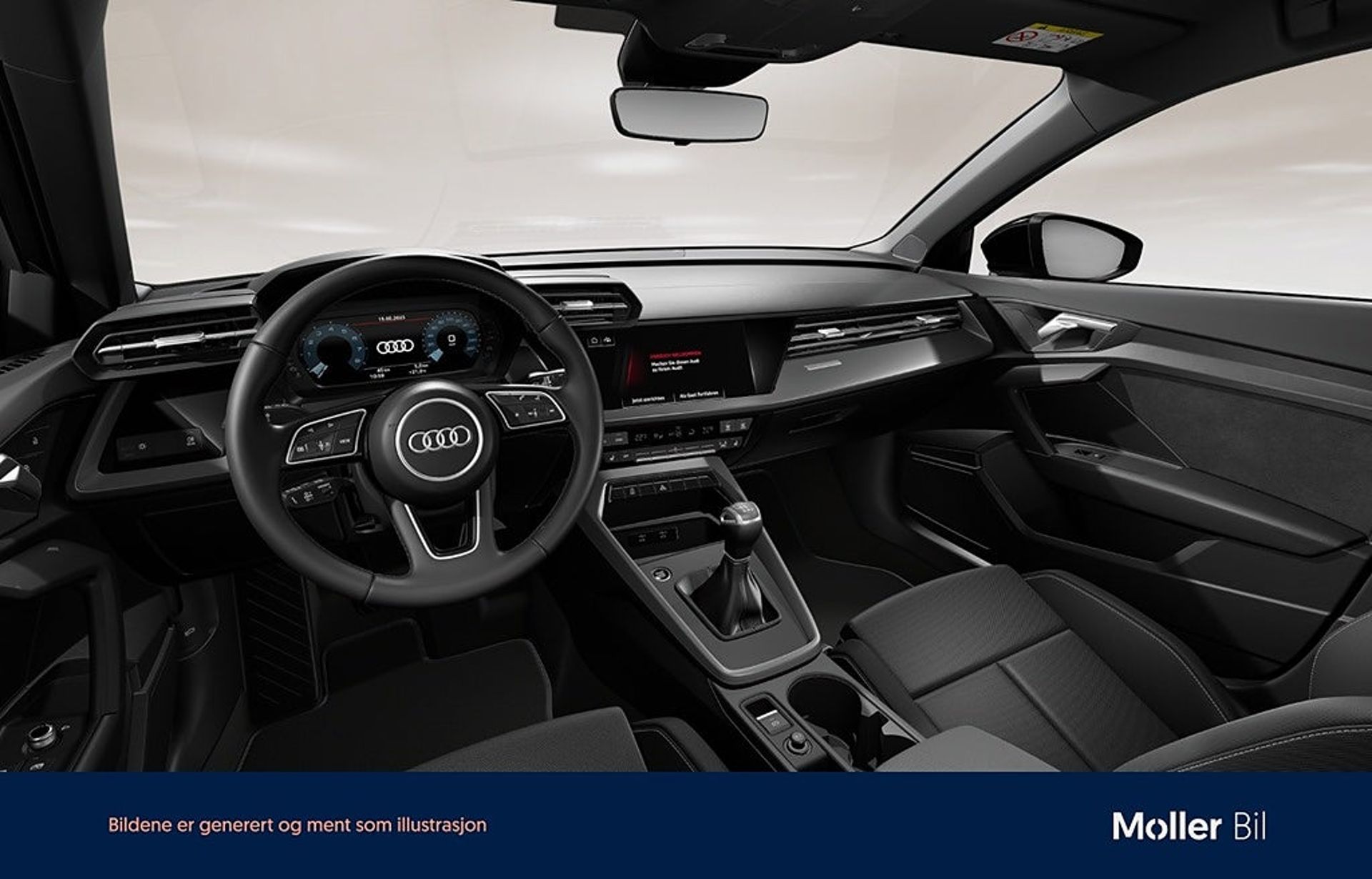 Audi A3 Sportback 35 TFSI 150hk PROLINE 2024, bild 6/8