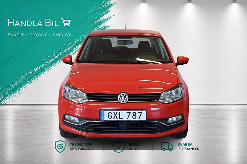 Bild 3 av Volkswagen Polo 5-dörrar 1.2 TSI BMT Manuell, 90hk, 2016