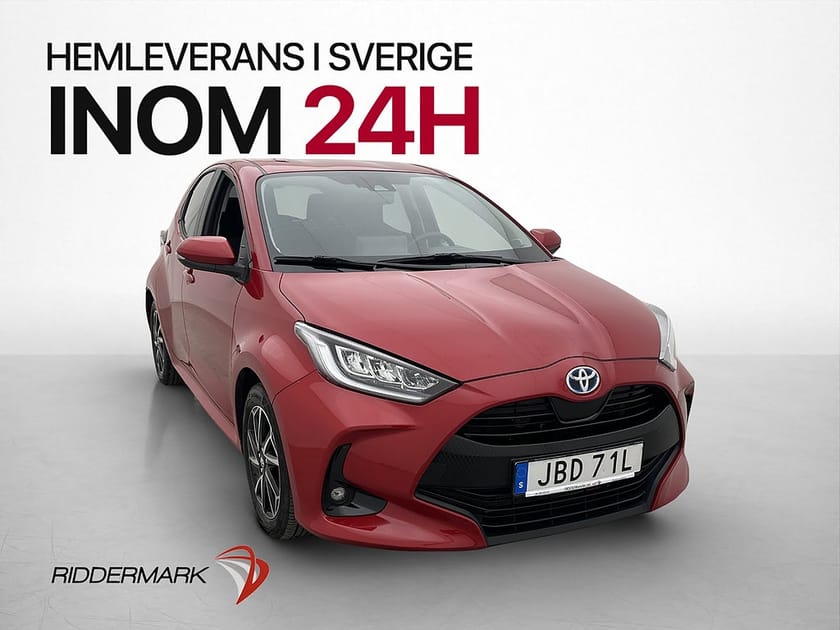 Bild 3 av Toyota Yaris Hybrid 116hk Active Plus Rattvärme Kamera