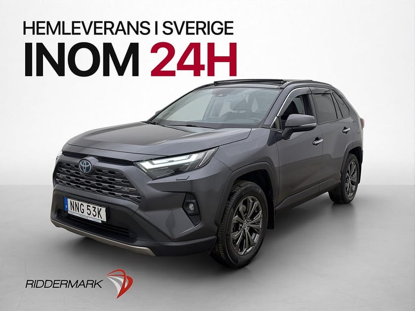 Bild 3 av Toyota RAV4 Hybrid AWD-i AWD 222hk Executive Pano Drag Skinn Navi