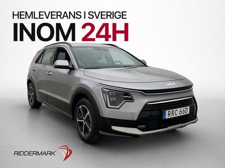 Kia Niro Hybrid 141hk Action Kamera Navi Halvskinn CarPlay