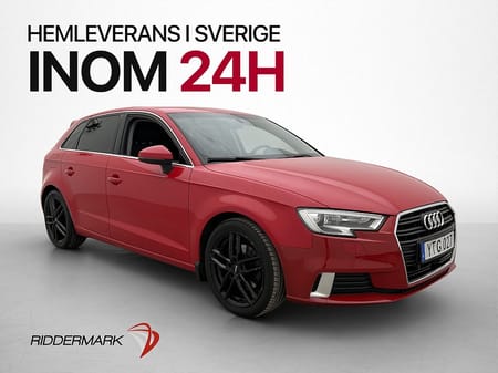 Audi A3 Sportback TFSI 150hk Proline Värm Sensorer Dragkrok